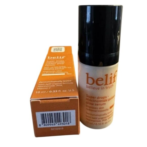 Belif Super Drops Niacinamide Golden Glow Serum 0.33oz/10mL - Picture 6 of 6